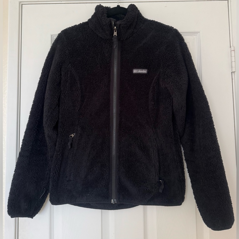 Columbia Charcoal Full-Zip Fleece Jacket